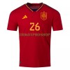 Original Fußballtrikot Spanien PEDRI 26 Heimtrikot WM 2022 Für Herren